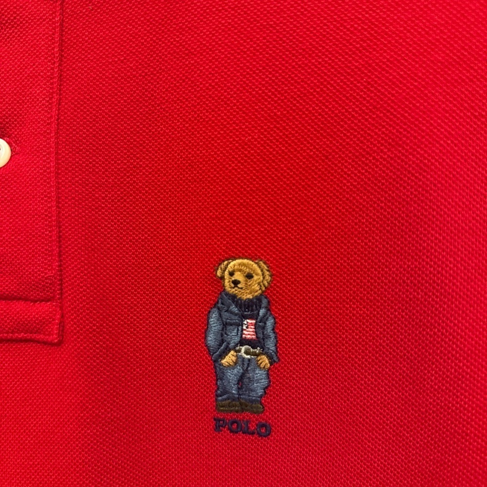 Ralph Lauren Vibrant Red Polo. Classic hard to find. - Picture 2 of 7